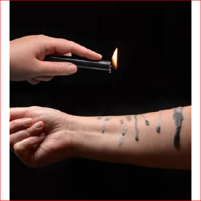 LaCire Drip Pillar Candles - Black