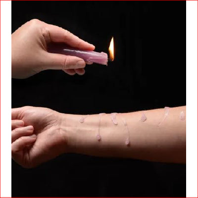 LaCire Drip Pillar Candles - Violet