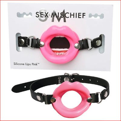 Sex Mischief Silicone Lips Gag