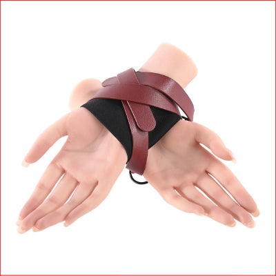 S&M Exs & Ohs Cross Cuffs