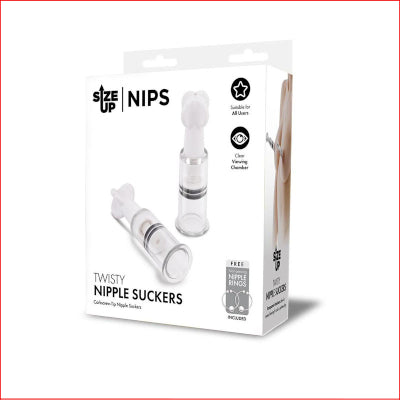 Size Up Twisty Nipple Suckers - Small