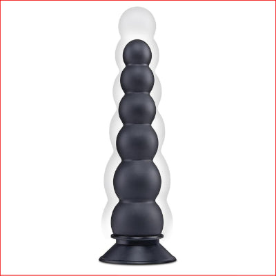 Size Up 7" Ripple Inflatable Butt Plug