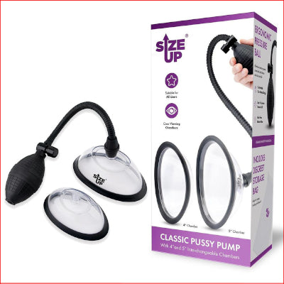 Size Up Classic Pussy Pump with 2 Chambers