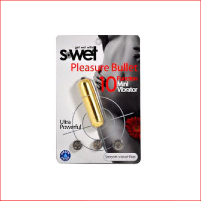 SWet Pleasure Bullet 10F Mini Gold