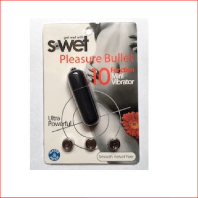 SWet Pleasure Bullet 10F Mini Black