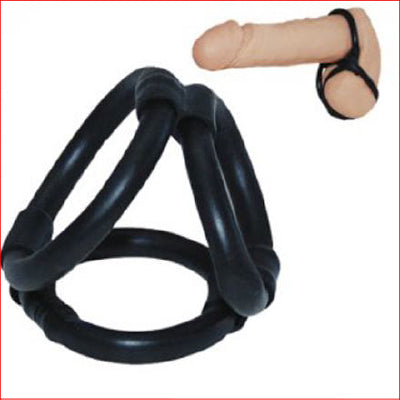 Tri 3 ring cock cage