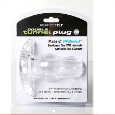Tunnel Plug Open Double Medium