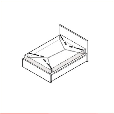 Under Bed Restraint System Black