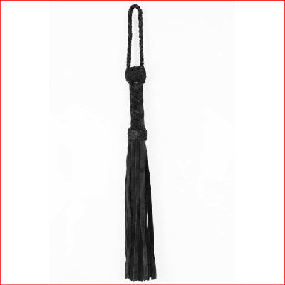 Suede Flogger Plaited Handle