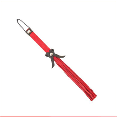 Whip Willy Whip with Bow Red/Black