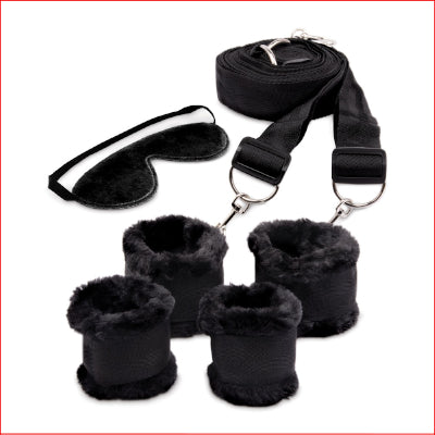 WhipSmart Fuzzy Bedroom Bondage Kit