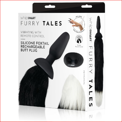 WhipSmart Furry Tales Silicone Foxtail Rechargeable