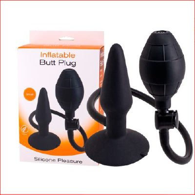 Inflatable Butt Plug Silicone Small