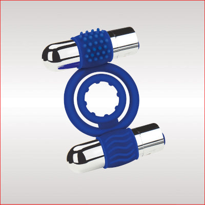 Zolo Duo Vibrating Cock Ring Rechargeable